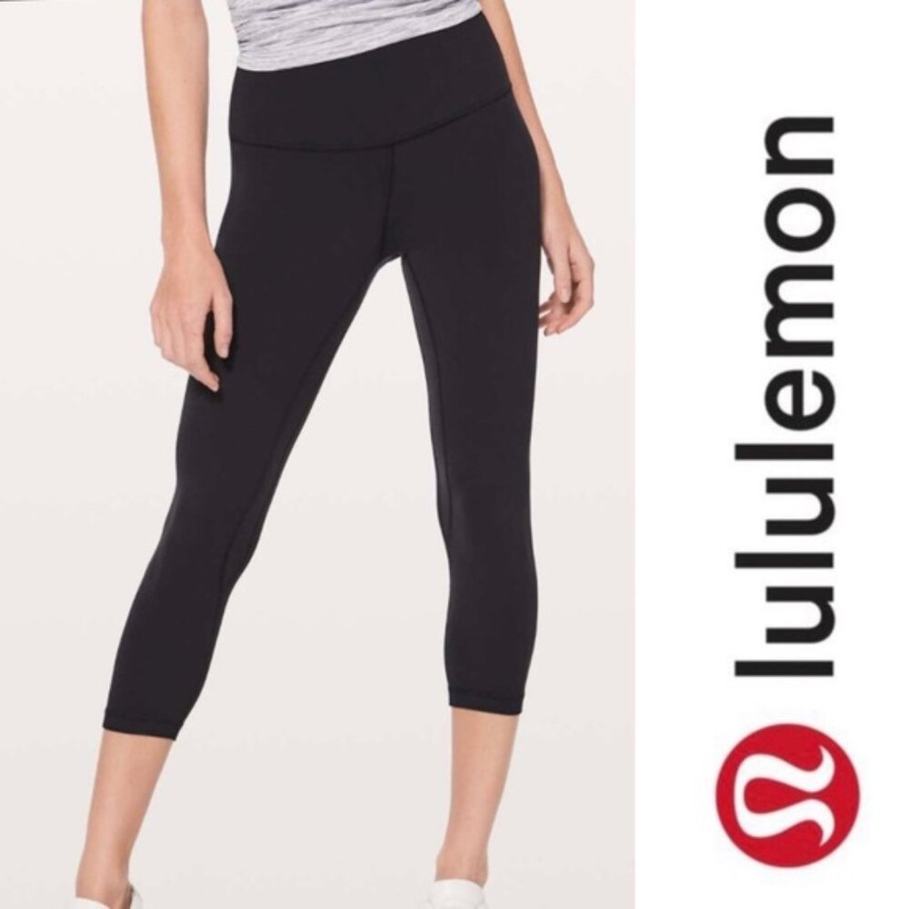 Lululemon | Align Crop Black (First Release) | Size 4